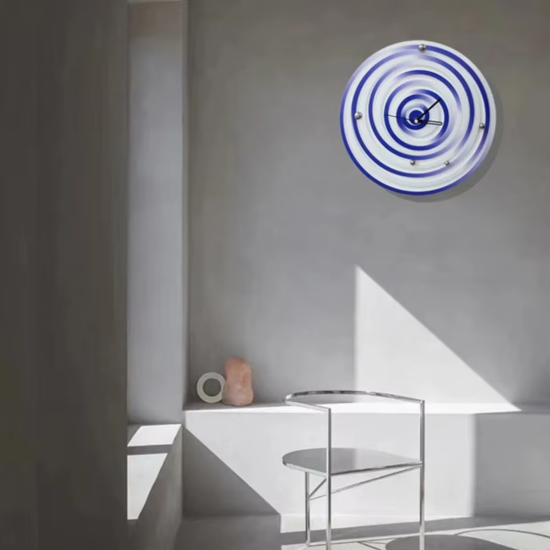 Interior Design Kitchen And Living Room - Klassieke keukenwandklokken Koreaans interieur minimalistische mode