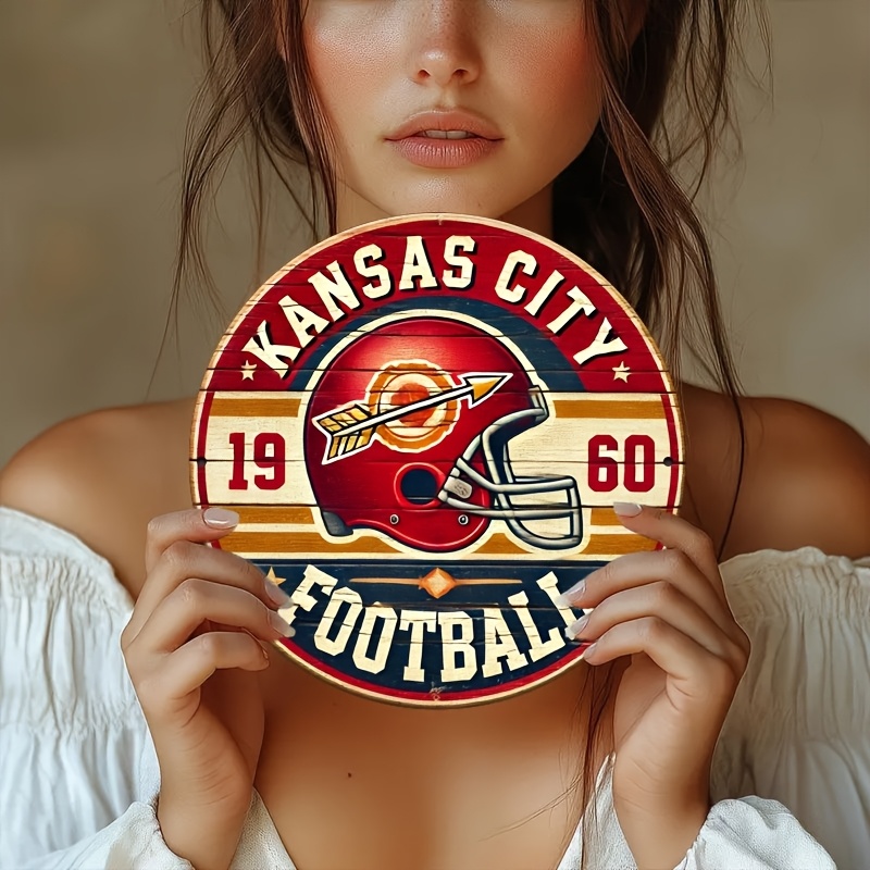 Interior Design Years Of School - 1pc Kansas City houten muurkunst met