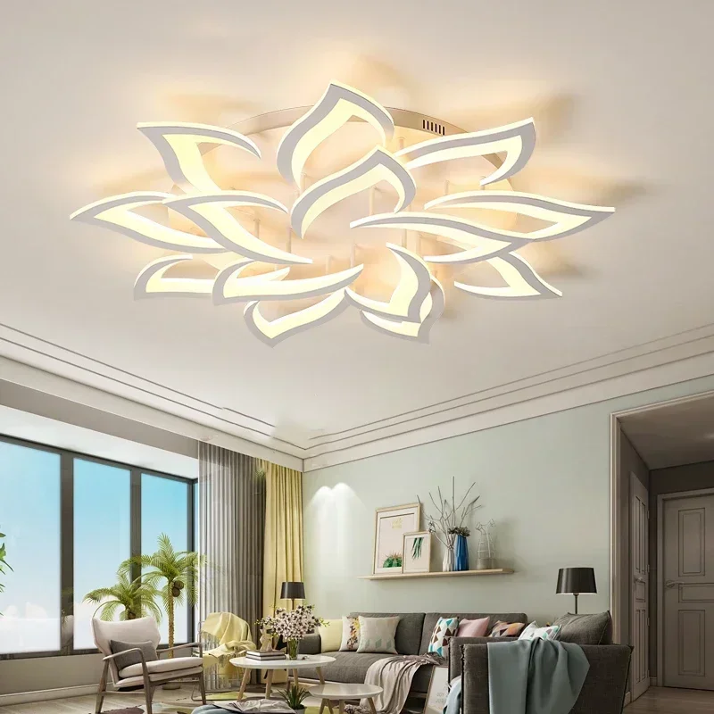 Interior Design Years - Designer LED-bloemblaadjeskroonluchter Woonkamer Slaapkamer Keuken Moderne