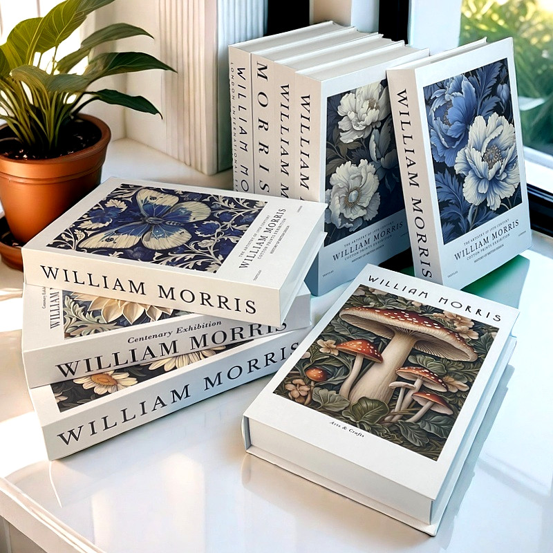 Interior Design Yearbook - William Morris Fake Book Opbergdoos Luxe