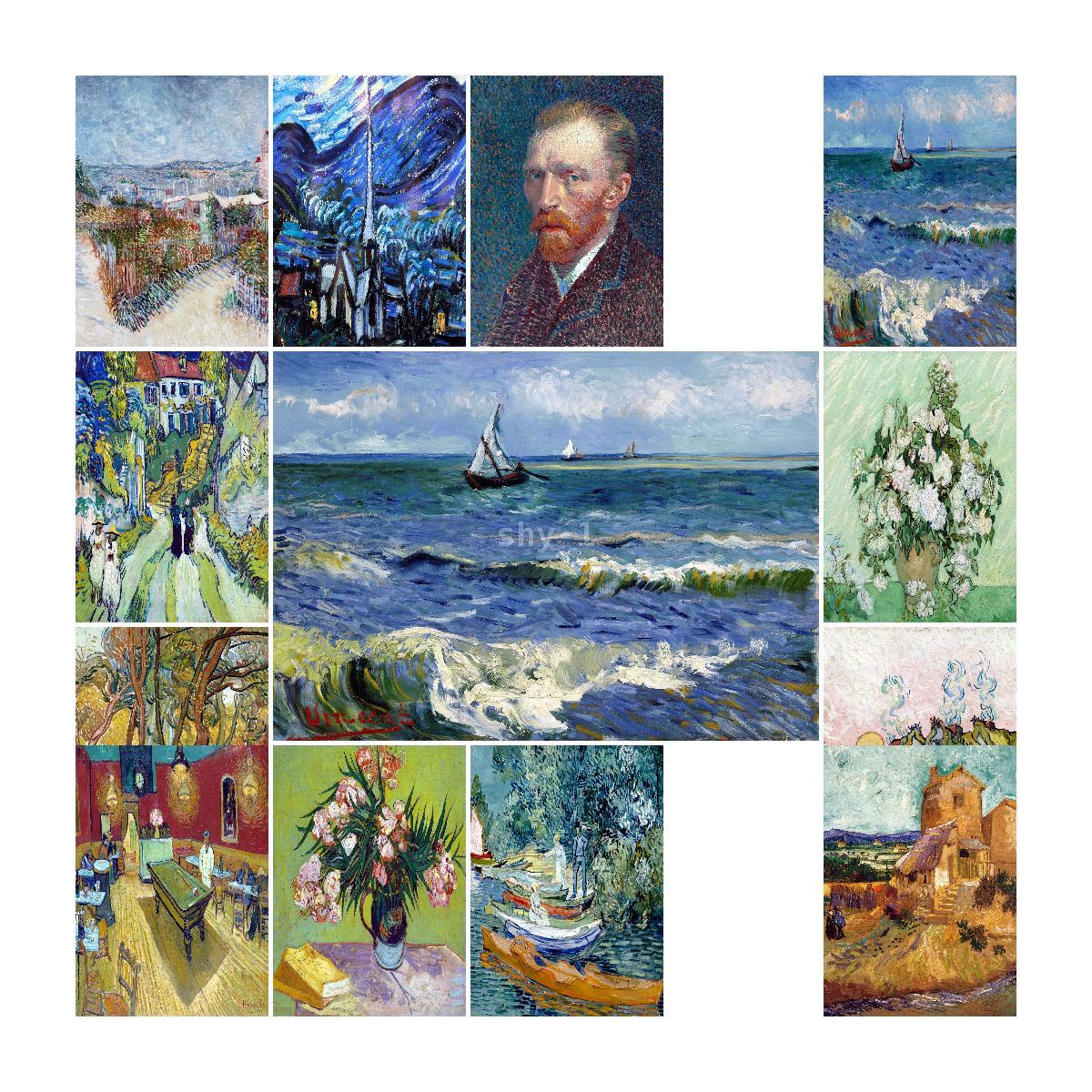 Interior Design Landscape - Vincent Van Gogh Seascape Poster Print
