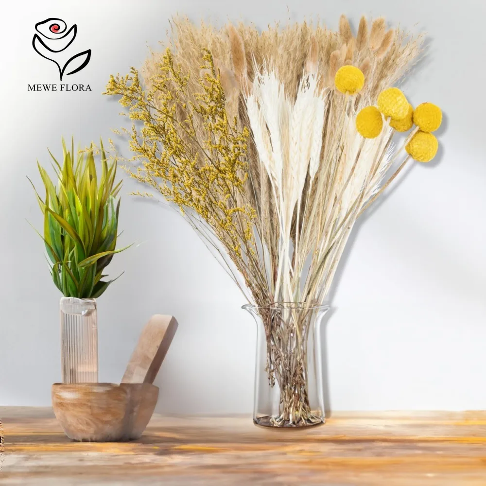 90 Stuks Pampas Gras Riet Bund - Dried Pampas Bundle recensie en prijs