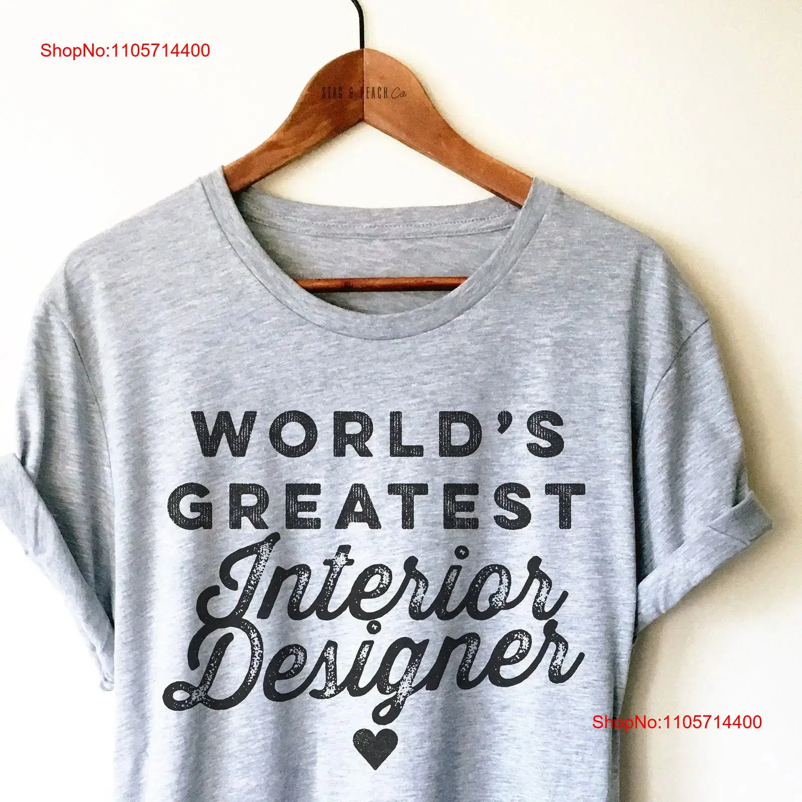 Interieurontwerper T-shirt Des - Interior Design Graphic Design recensie en prijs