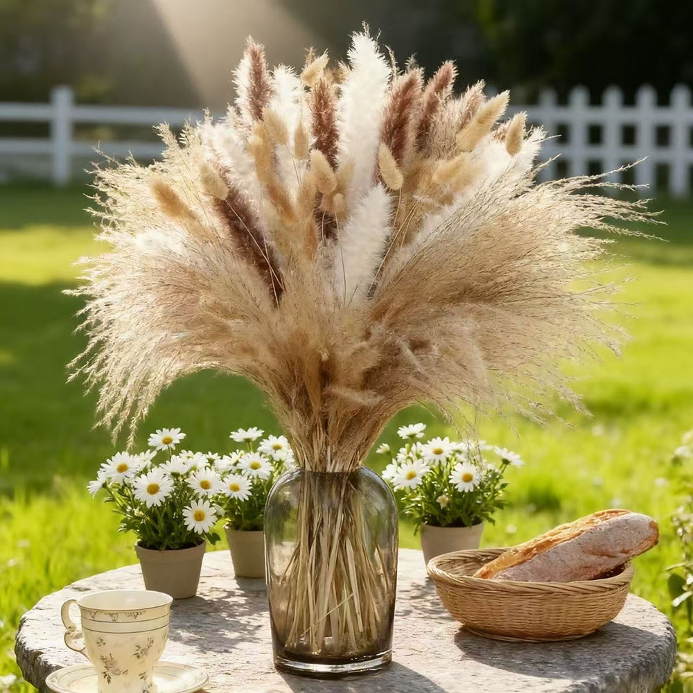 Natuurlijk gemengd gedroogd bl - Dried Pampas Bundle recensie en prijs