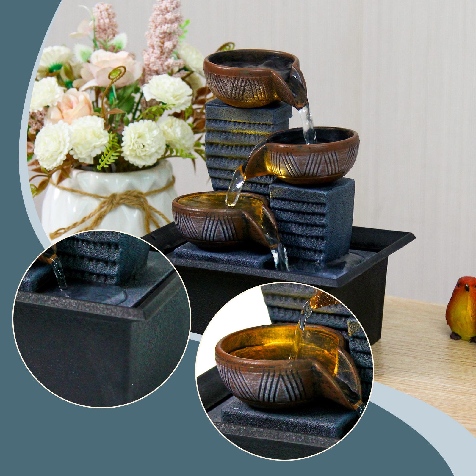 Decoratieve watervalfontein me - Interior Design Landscape recensie en prijs