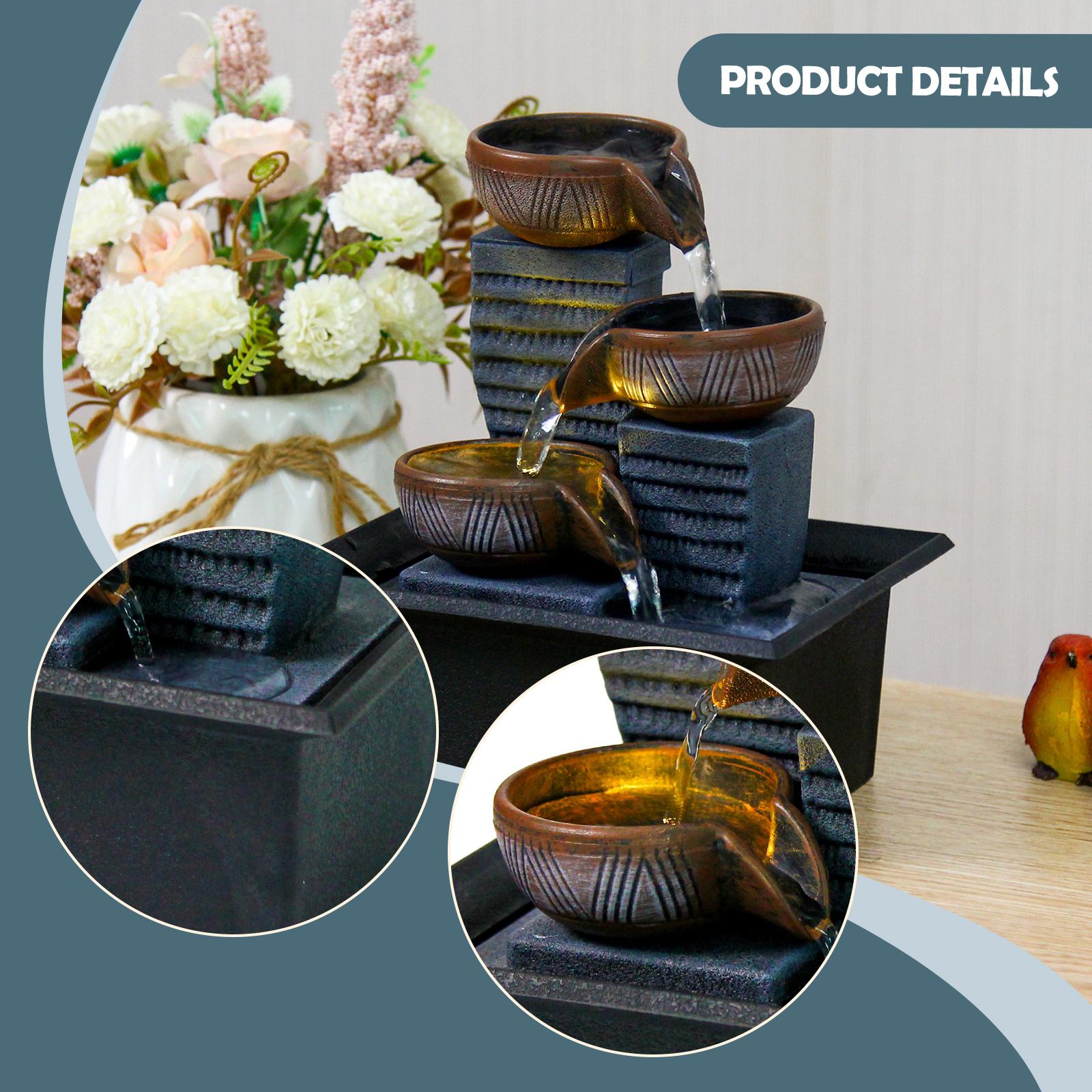 Decoratieve watervalfontein me - Interior Design Landscape recensie en prijs