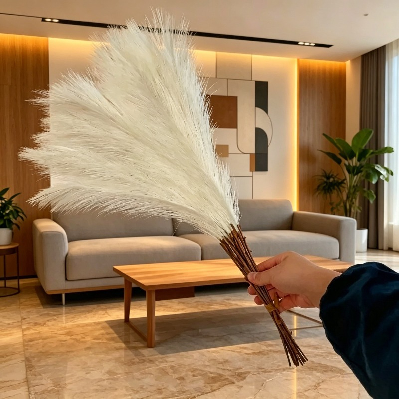 Faux Pampas Grass Bundel Pluiz - Dried Pampas Bundle recensie en prijs