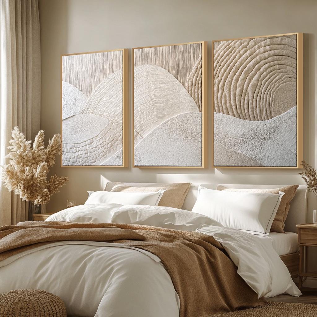 3 stuks frameloze canvas schil - Abstract Canvas Set recensie en prijs
