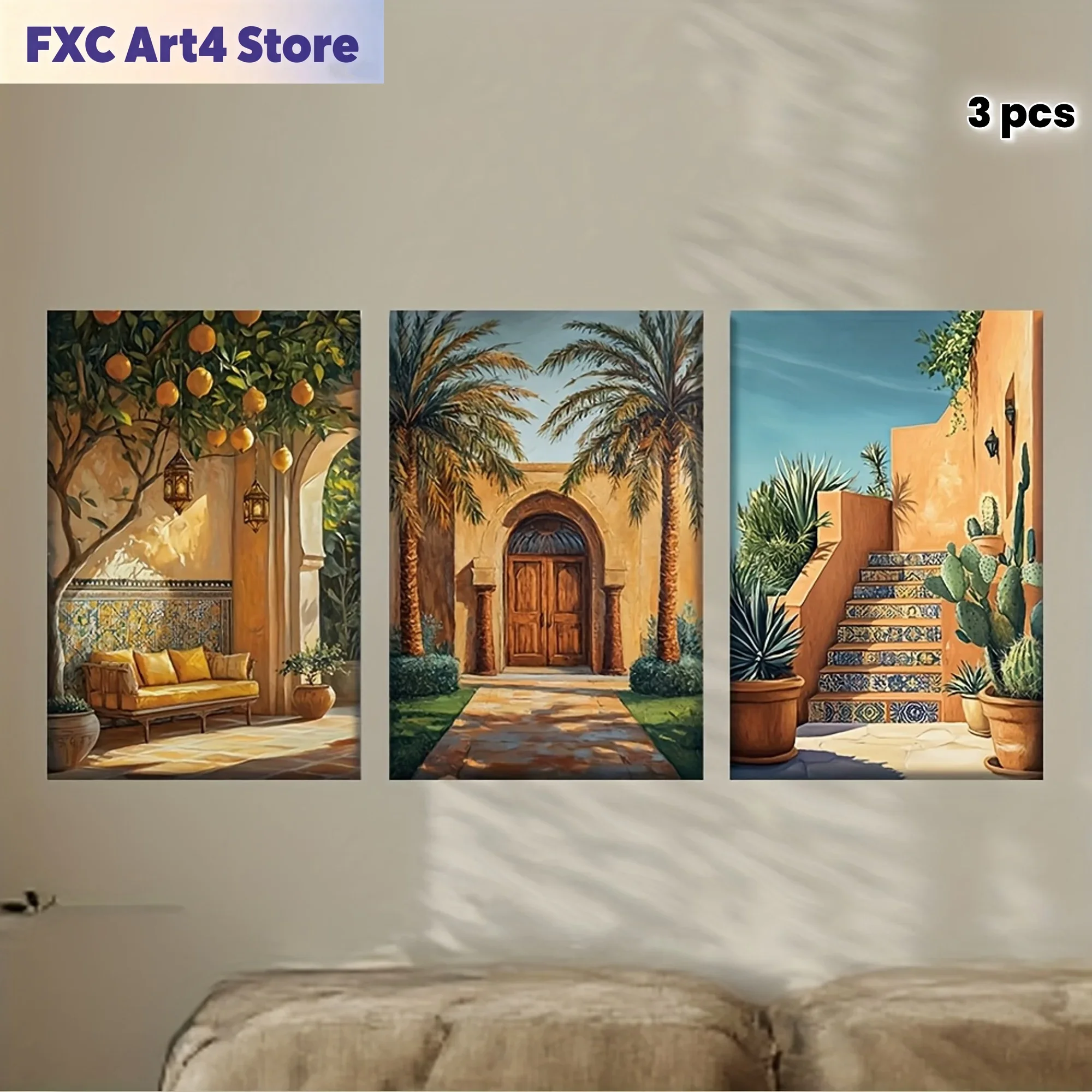 Frameloos[JIT]3 stuks/set, can - Abstract Canvas Set recensie en prijs