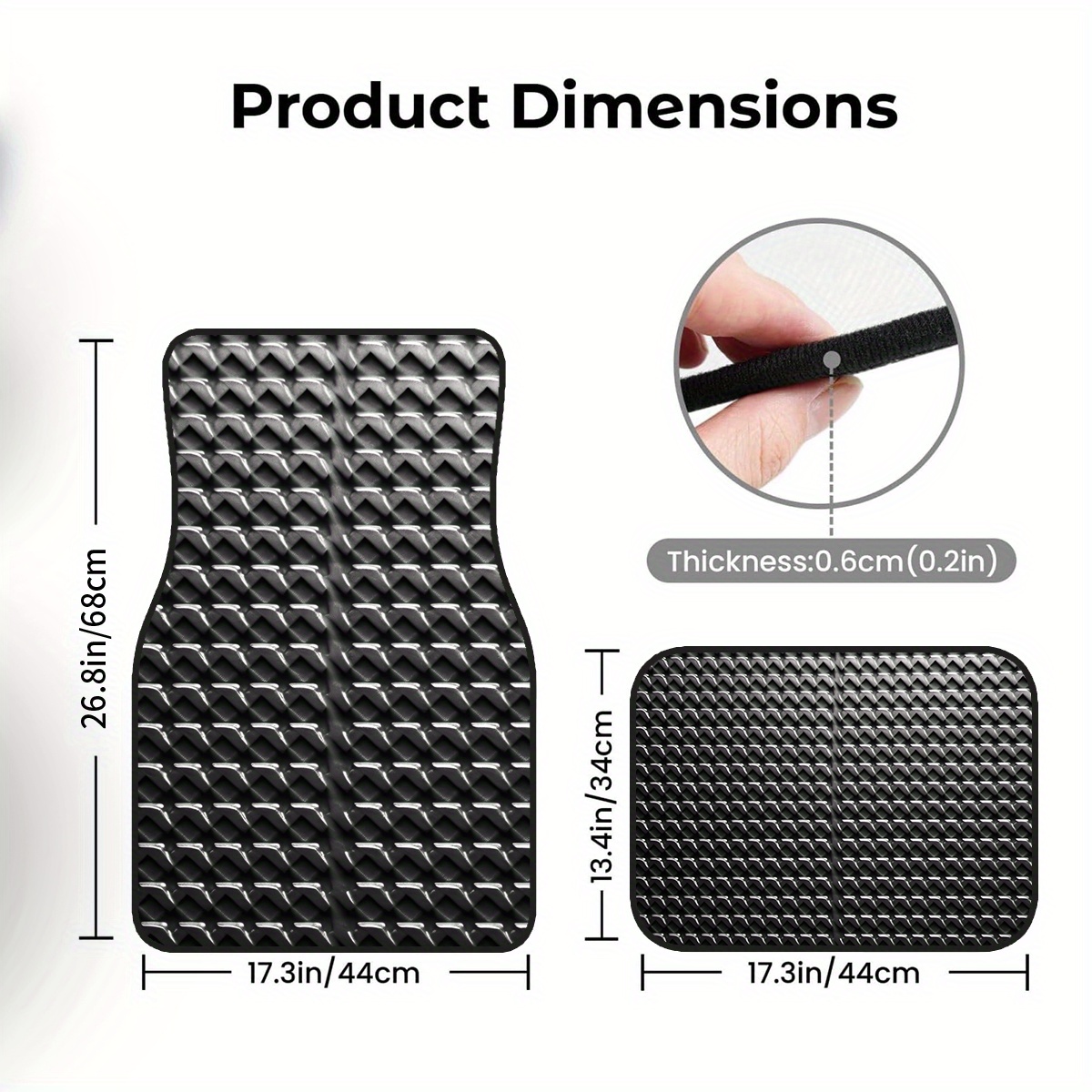 4 stuks antislip automatten va - Interior Design Grid recensie en prijs