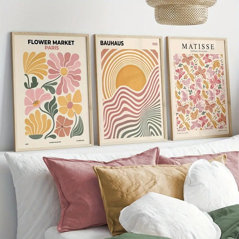 3 STKS frameloze decoratieve k - Abstract Canvas Set recensie en prijs