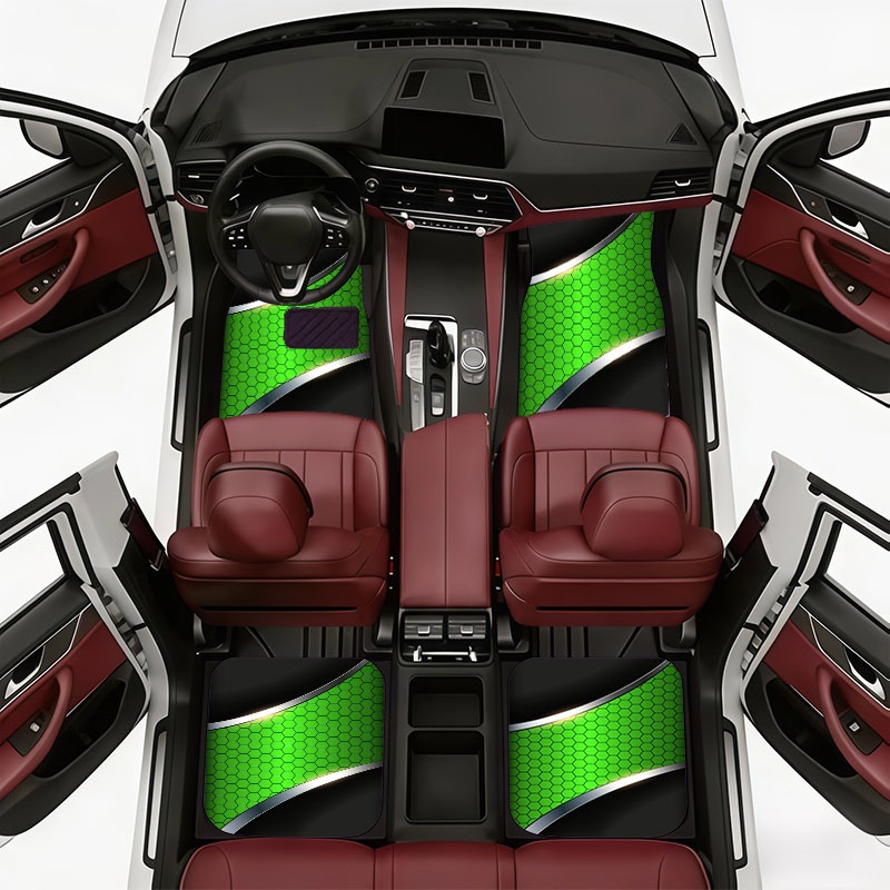 2D 4-delige autovloermatten, m - Interior Design Grid recensie en prijs