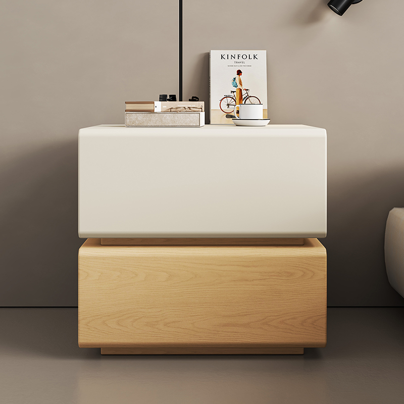 Wit nachtkastje Luxe houten in - Interior Design White And Wood recensie en prijs