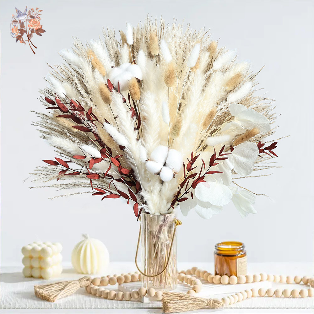 70 stks Gedroogde Pampas Bloem - Dried Pampas Bundle recensie en prijs