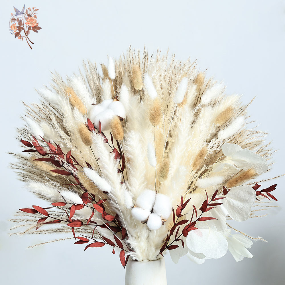 70 stks Gedroogde Pampas Bloem - Dried Pampas Bundle recensie en prijs