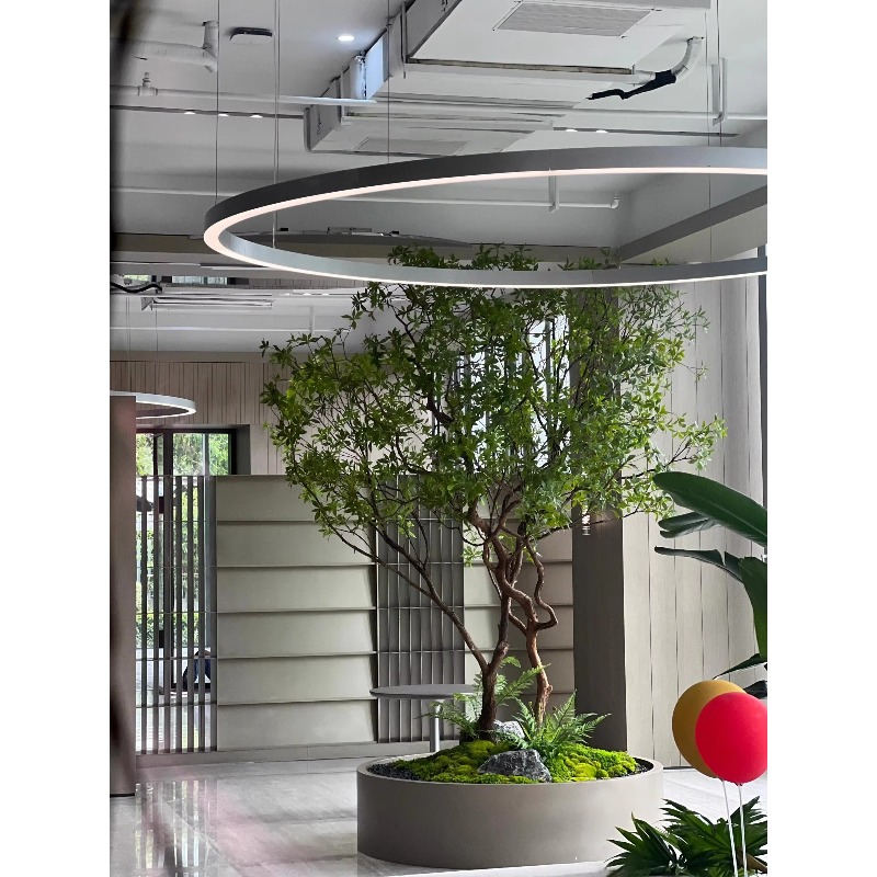 Kunstgroen, woonkamerdecoratie - Interior Design Landscape recensie en prijs