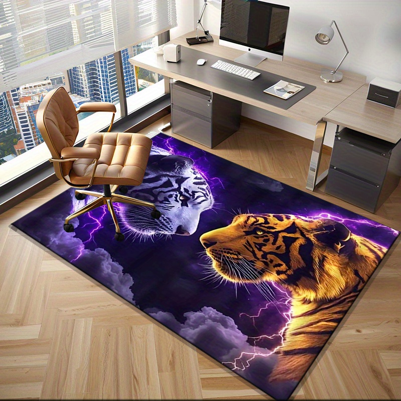 Tijgergezichten vloerkleed met - Interior Design Your Room recensie en prijs