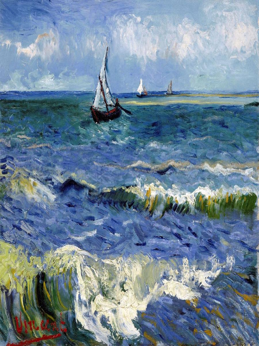 Vincent Van Gogh Seascape Post - Interior Design Landscape recensie en prijs