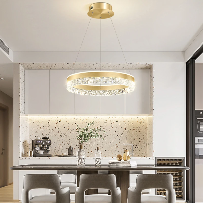Moderne luxe kristallen LED-ha - Interior Design Kitchen And Living Room recensie en prijs