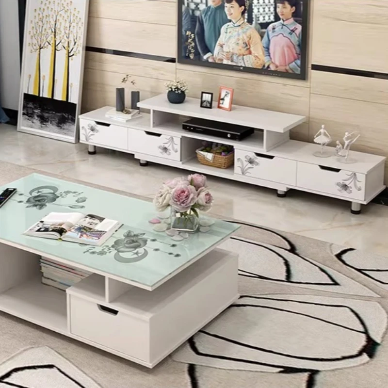 Wit modern tv-meubel voor binn - Interior Design White And Wood recensie en prijs