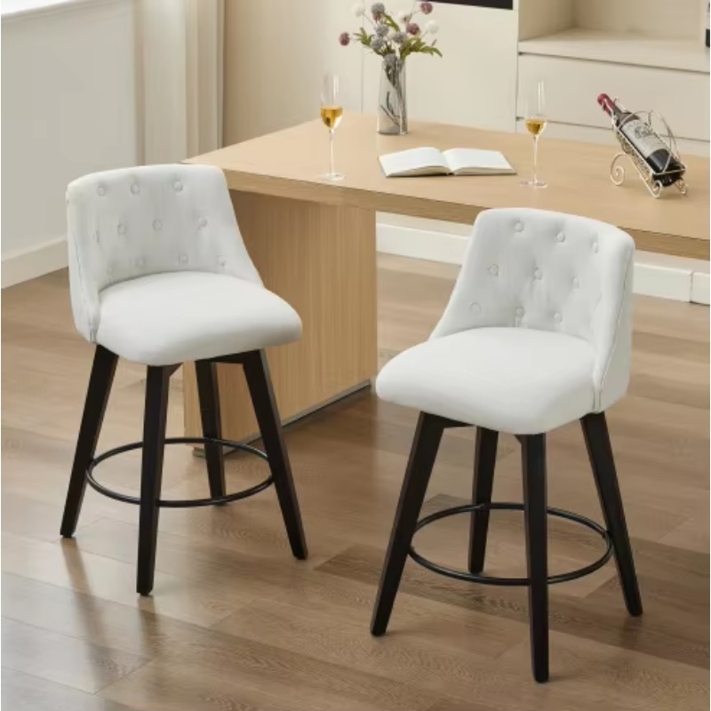Moderne stoffen barkruk met zw - Interior Design Kitchen And Living Room recensie en prijs