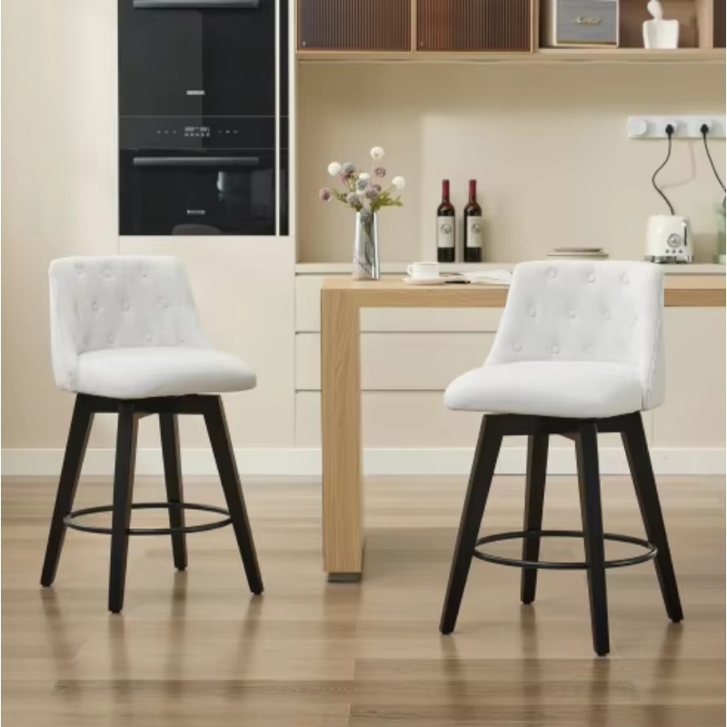 Moderne stoffen barkruk met zw - Interior Design Kitchen And Living Room recensie en prijs